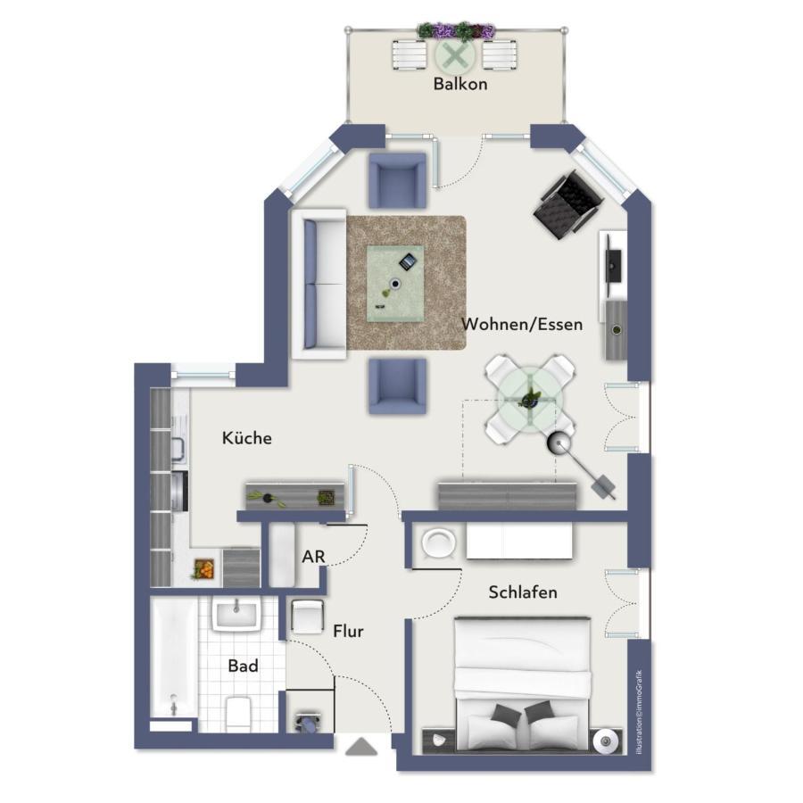 Villa Seepferdchen Wohnung 07 Ostseebad Kühlungsborn エクステリア 写真